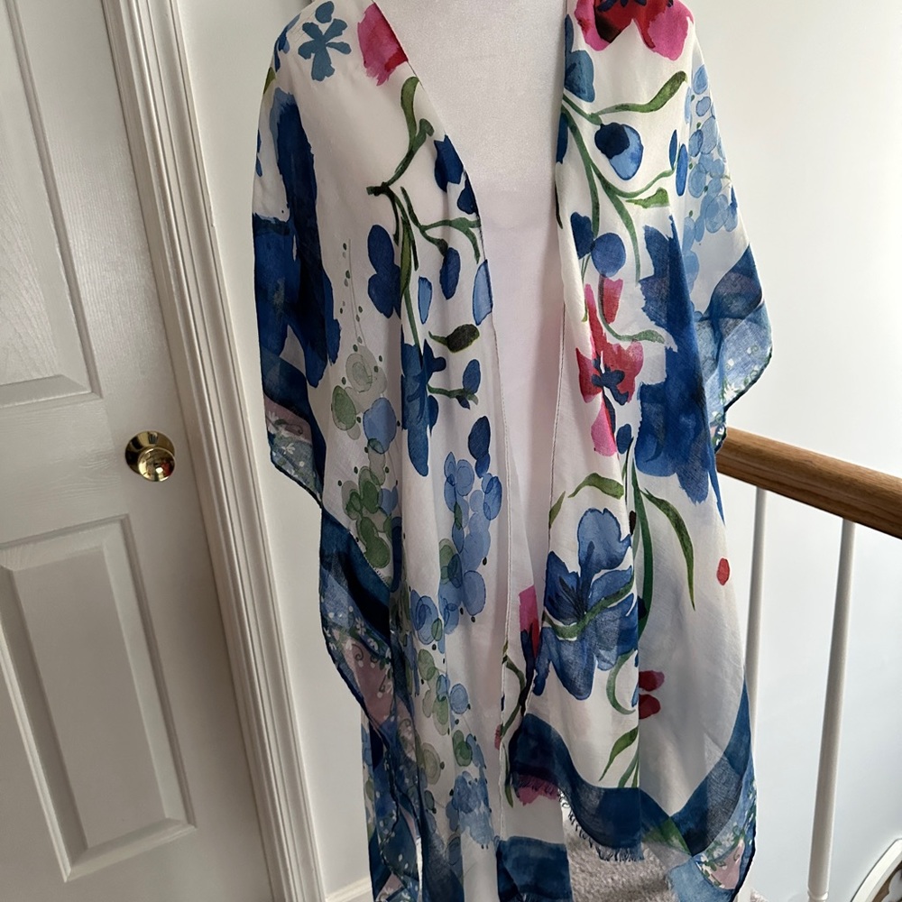 Kimono or wrap pretty worn a few times.